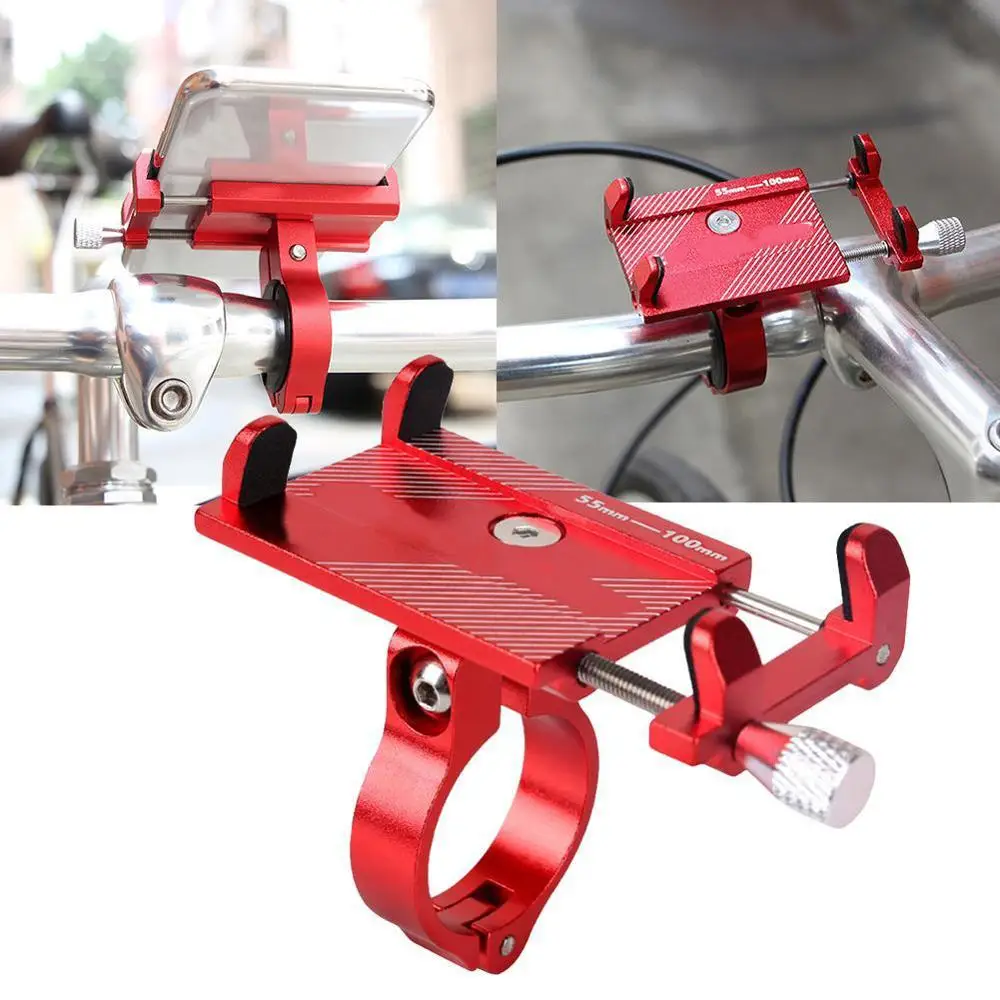 

1Pcs 360 Degree Rotatable Bicycle Mobile Phone Holder Mountain Bike Handlebar Phone Stand Phone GPS Navigation Support Bracket