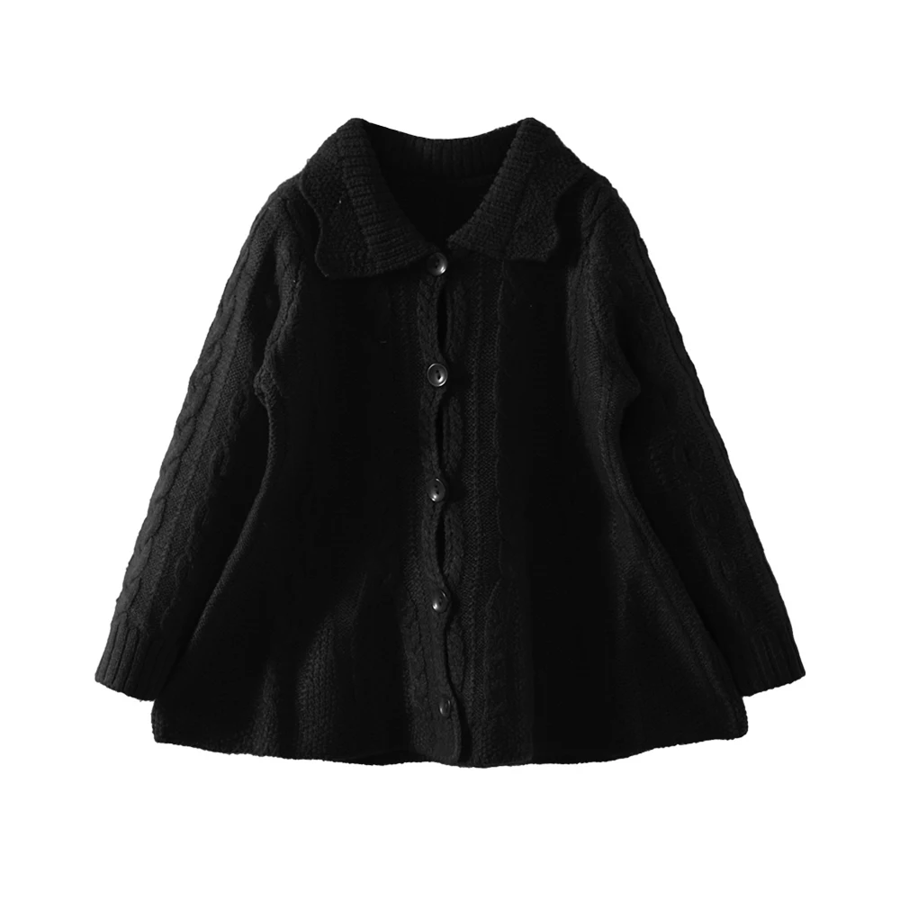 Mudkingdom/свитера для маленьких девочек Однотонные детские вязаные кардиганы с