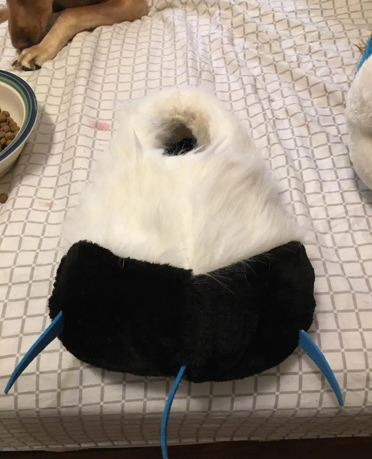 Костюм-талисман длинный из меха лисы хаски и собаки | Тематическая одежда