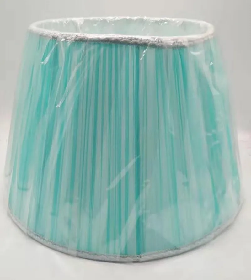 Лампа напольная E27 40 см с абажуром круглая лампа синего цвета для украшения