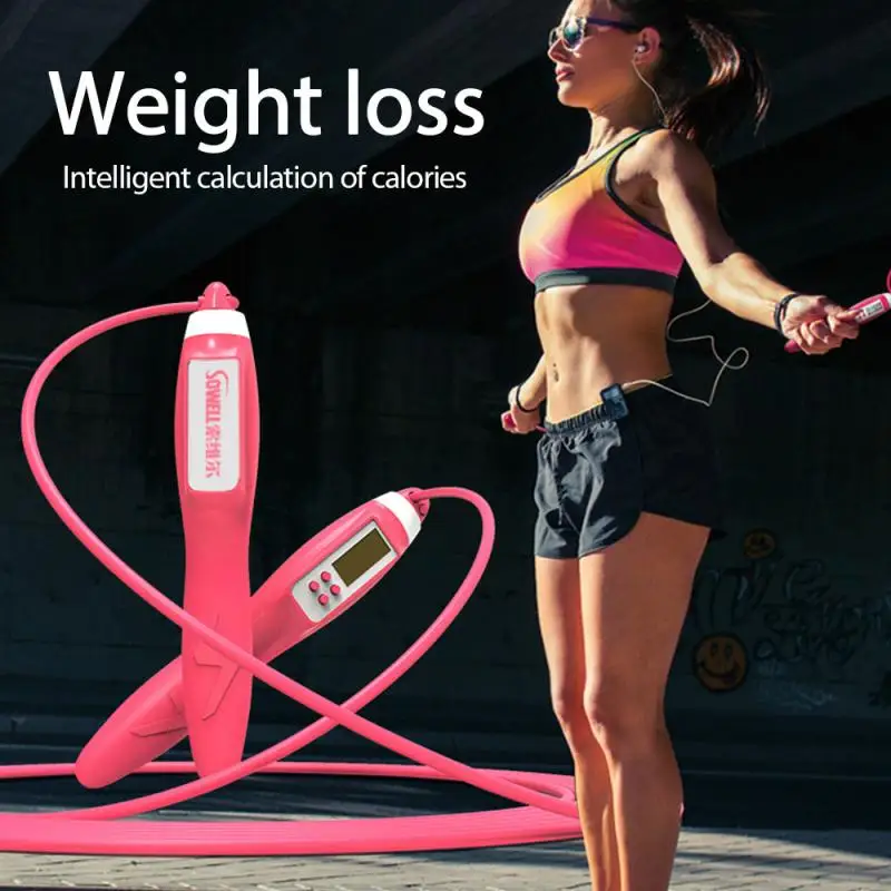 

Skipping Rope Cordless Skipping Rope Counting Adult Weight Loss Female Jumping God Fitness Equipment Indoor Sports