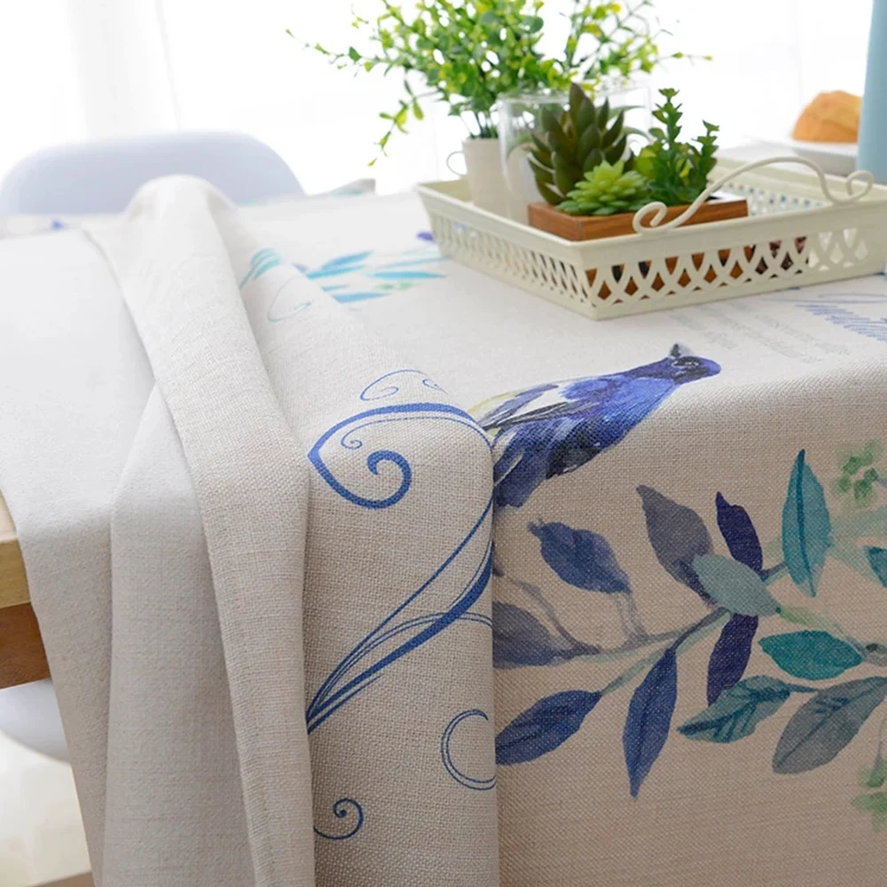 Горячая новинка винтажная Европейская стильная Скатерть прямоугольная скатерть