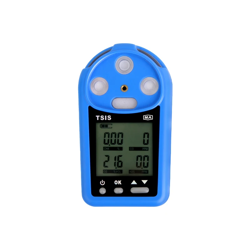 

Portable 4 in 1 Poisonous and Harmful Gas Detector for Mining Can detect LEL O2 CO H2S four gases
