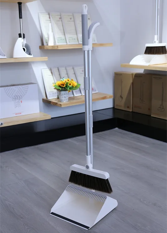 Инновационная щетка с пылесборником домашняя комбинированная подметание