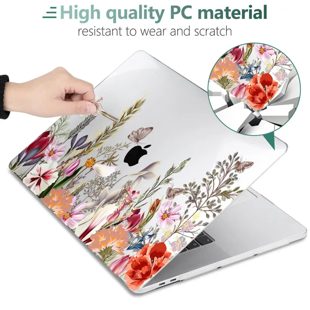 Чехол для ноутбука Apple MacBook Pro Retina Матовый Прозрачный чехол сенсорной панели и Air 11