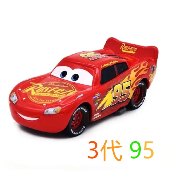 38 disney Pixar Car 3 игрушечный автомобиль Маккуин Джексон семья 1:55 литой металлический сплав модель игрушечный автомобиль 2 мужской день рождения Рождественский подарок - Цвет: 38