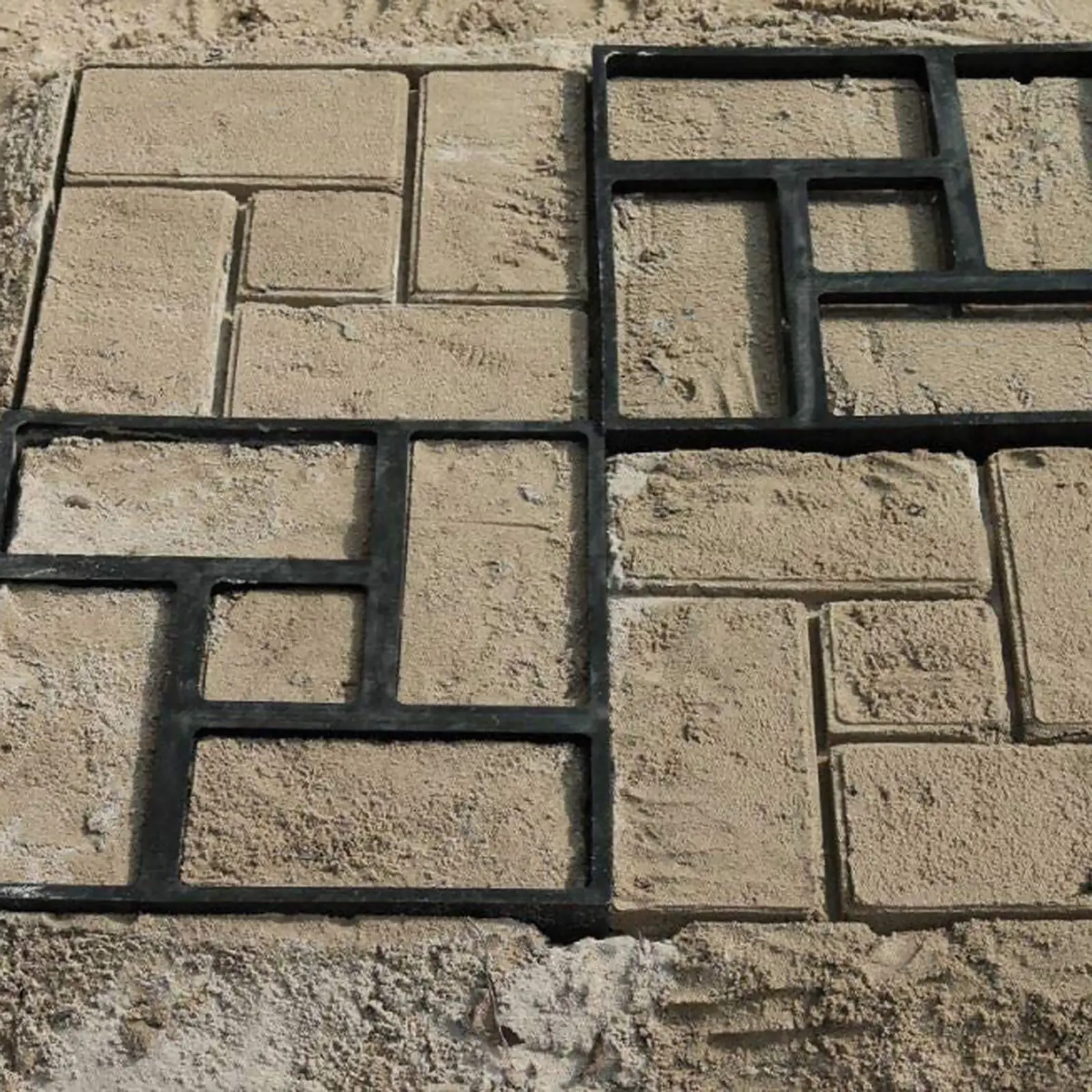 Ручная форма для изготовления квадратных бетонных цементных кирпичей