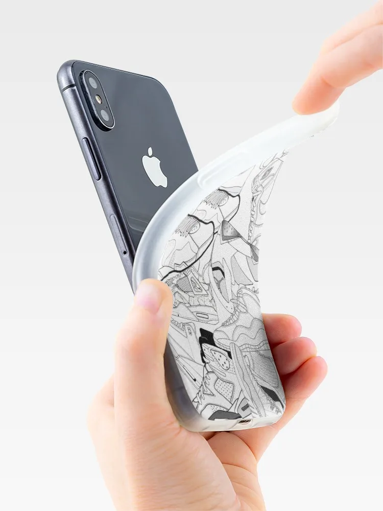 Jordan Cellphon чехол для телефона для iphone X XS чехол для MAX XR для iphone 8 7 6 6S Plus Мягкий силиконовый прозрачный