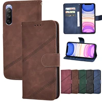 flip leather case for sony xperia 10 iii 5 1 ii ace l4 l3 l2 l1 xa3 xa2 xa1 plus ultra xa xz1 xz2 xz3 xz4 xz wallet back cover