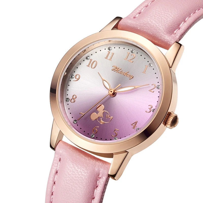 Fashion Trendy Women Wristwatch New Lady Leather Strap Quartz Watch Girl Gift Female Pink Clocks Bracelet Hour Youth Time Reloj enlarge