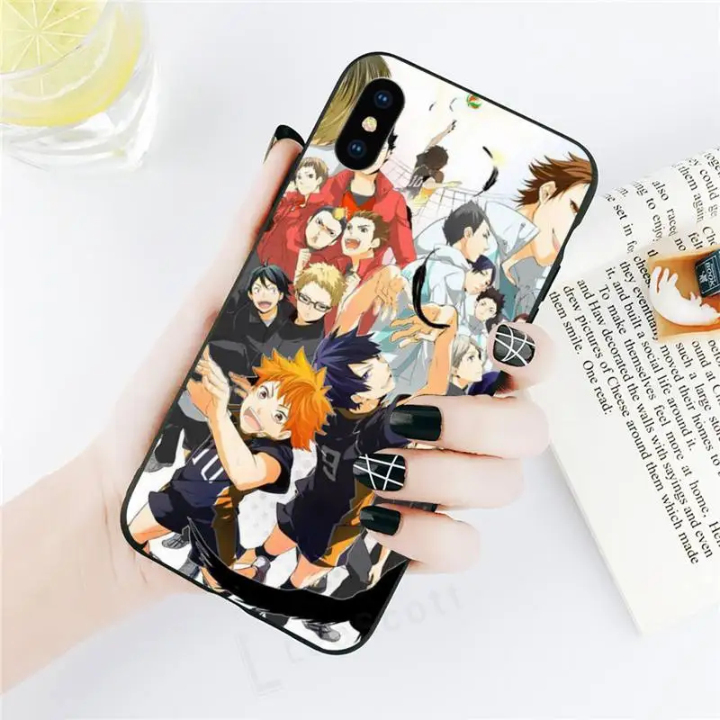 

Haikyuu Hinata attacks poster Phone Case for iPhone 11 12 pro XS MAX 8 7 6 6S Plus X 5S SE 2020 XR