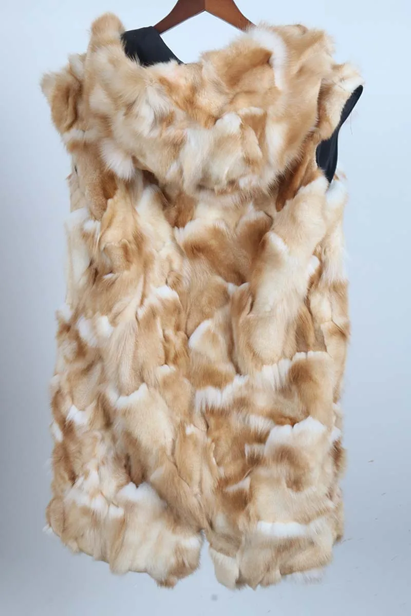 Новая зимняя куртка женская красная лиса леопардовая кроличья меховая подкладка енота меховая парка натуральный Лисий меховой воротник верхняя одежда S-7XL