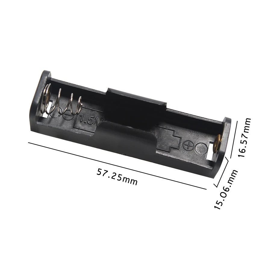 50 шт. чехол для хранения аккумуляторных батарей типа АА 1 разъем с пружинным