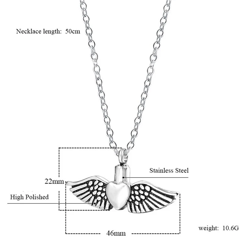 Крылья Ангела аромат из нержавеющей стали для духов бутылка эфирного масла