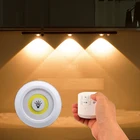 Светодиодная подсветка под шкаф с регулируемой яркостью 2020 с пультом дистанционного управления, освещение для гардероба, лампе, ночник, освещение для дома и кухни