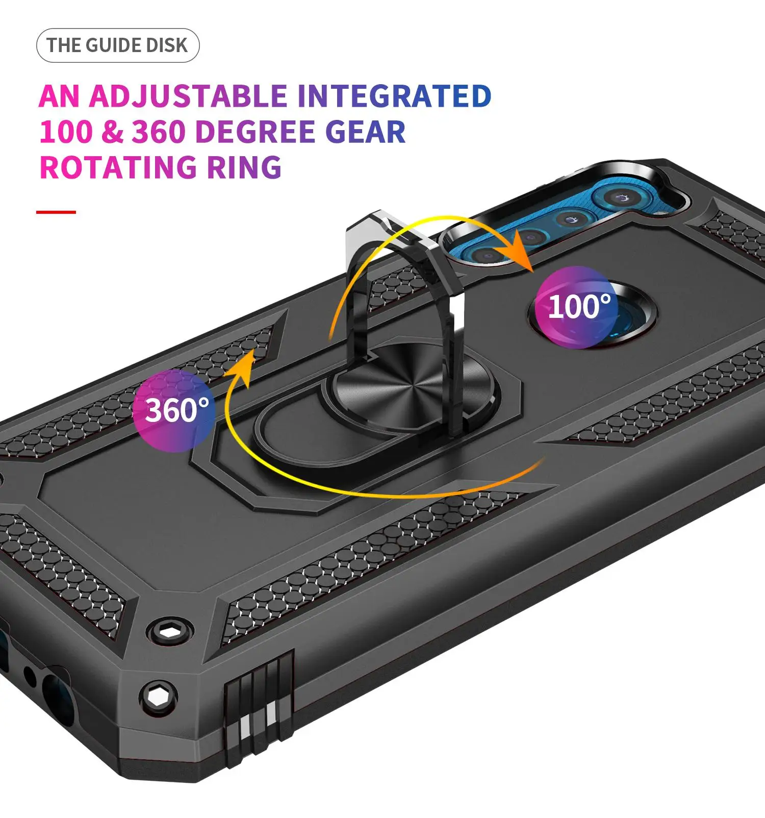 

Case for MOTO one Fusion Rugged Shield Armor Soft TPU Shockproof Cover for Huawei One Fushion Plus Fundas Couqe
