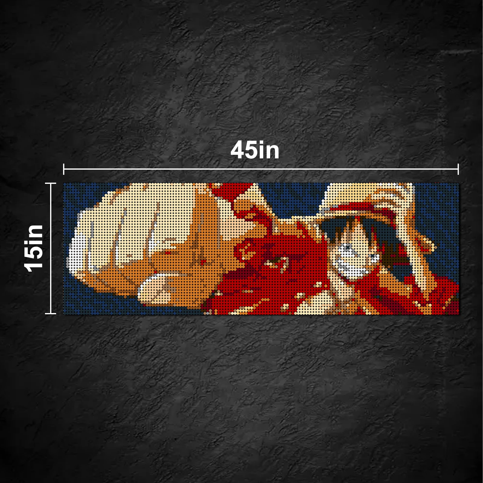 

MOC Classic Anime Character Mosaic Art Painting Building Blocks Creative Figures Portrait Picture Bricks Home Decor Toys Gifts