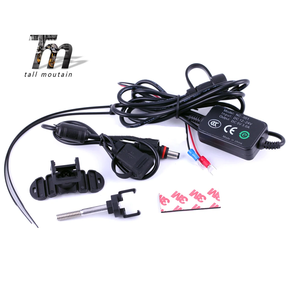 Держатель для телефона зарядное устройство USB HONDA CB300F CB500F CB500X CB650F CB1100 VFR800X VFR1200X