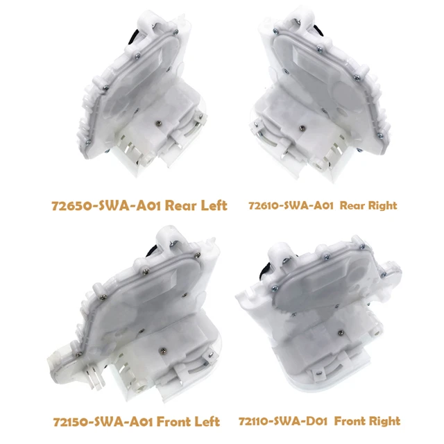 Привод переднего заднего левого правого дверного замка для Honda CR V CRV 2007 2011 72150 SWA A01