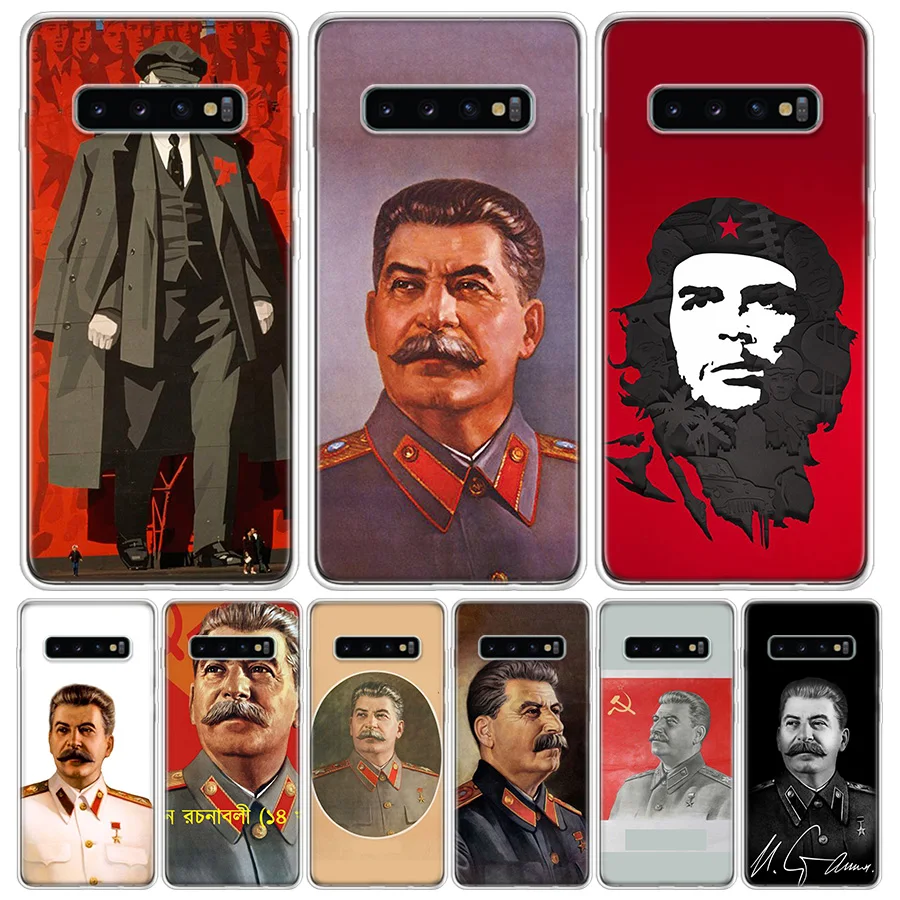 

Russian Stalin Ussr Cover Phone Case For Samsung Galaxy A70 A50 A40 A30 A20E A10S Note 20 Ultra 10 Lite 9 8 A6 A7 A8 A9 Plus + C
