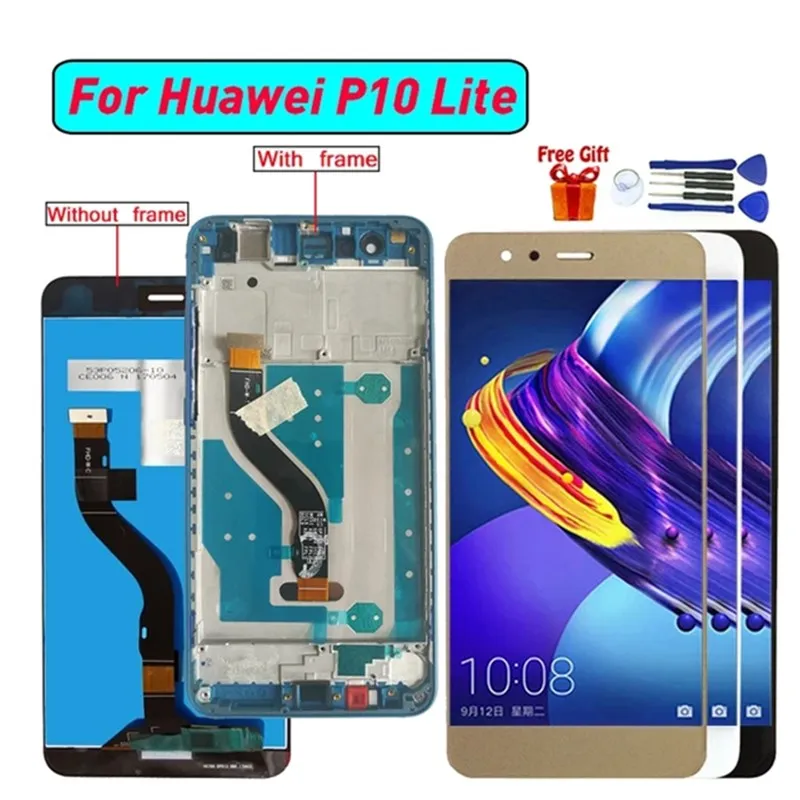 

ЖК-дисплей для huawei P10 Lite, сменный экран для huawei Nova Youth, дигитайзер в сборе, сенсорная панель, модуль