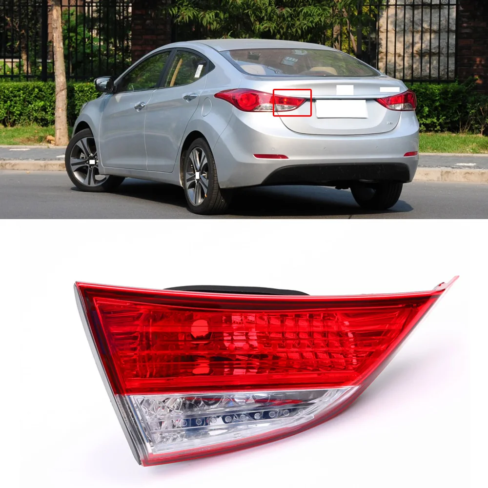 CAPQX для Hyundai Avante 2012 2016 ВНУТРЕННИЙ Задний тормоз светильник задний хвост taillamp