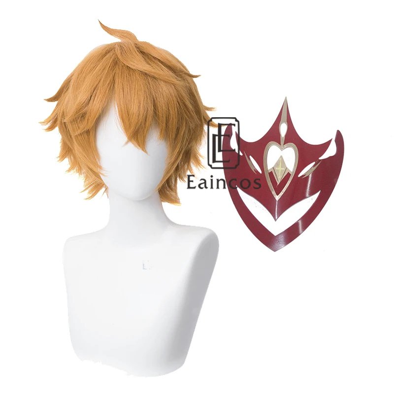 

Tartaglia Cosplay Game Genshin Impact Costume Wigs Mask Project Anime Accessories Halloween Party Outfit Uniform