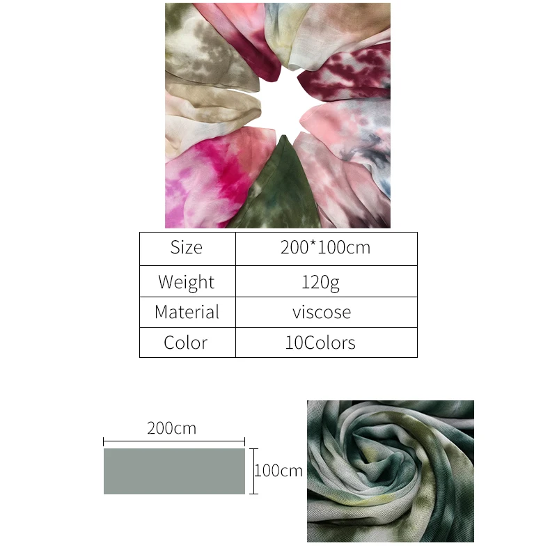 Женская модная накидка в китайском стиле с чернилами шаль вискозный шарф шарфы