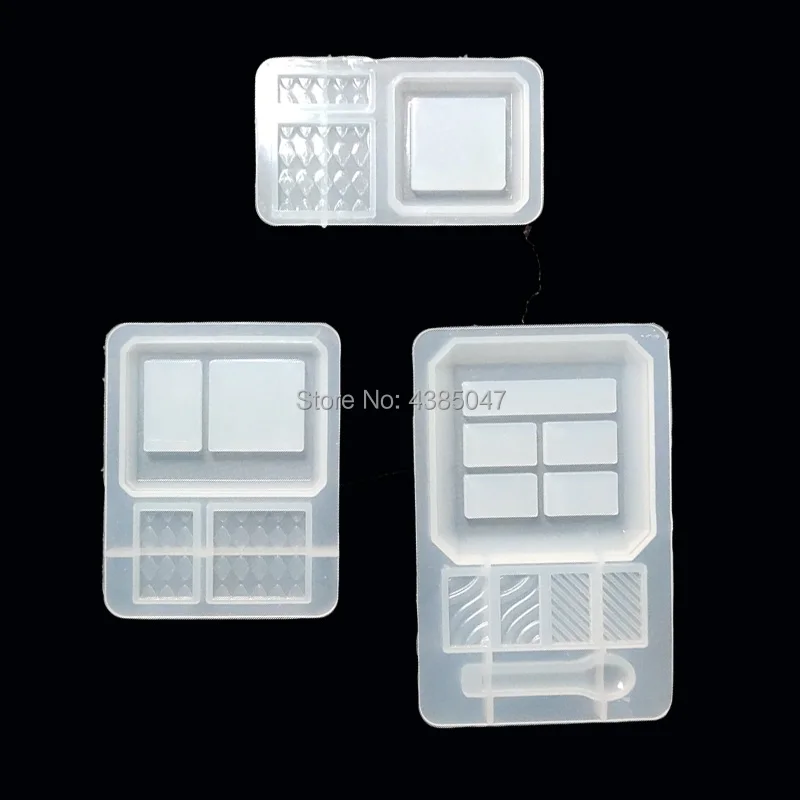 Прозрачная силиконовая форма для сухоцветов декоративная смола поделок