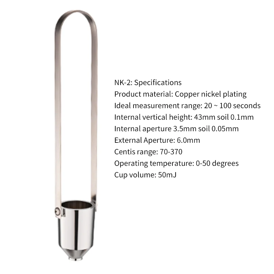 NK-2 портативный измерительный прибор вязкости вискозиметр № 2 краска чернил с