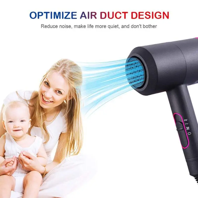 Профессиональный фен высокой мощности 2000 Вт для укладки волос горячего и