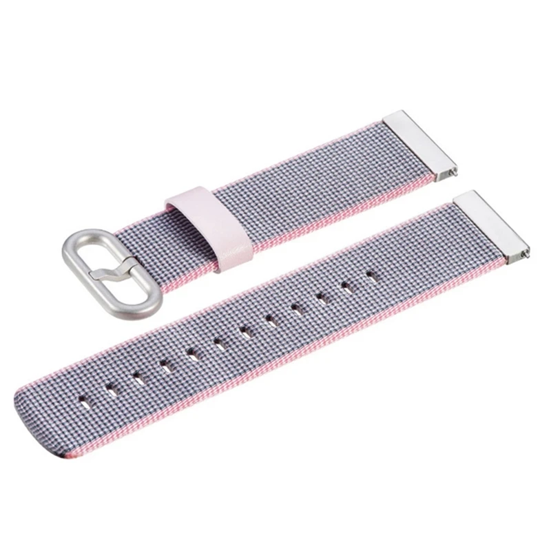 YUEDAER холщовый нейлоновый наручный ремешок для Xiaomi Amazfit GTS GTR 47 42 сменный ремешок для наручных часов для Amazfit Bip GTR 47 мм 42 мм ремешок