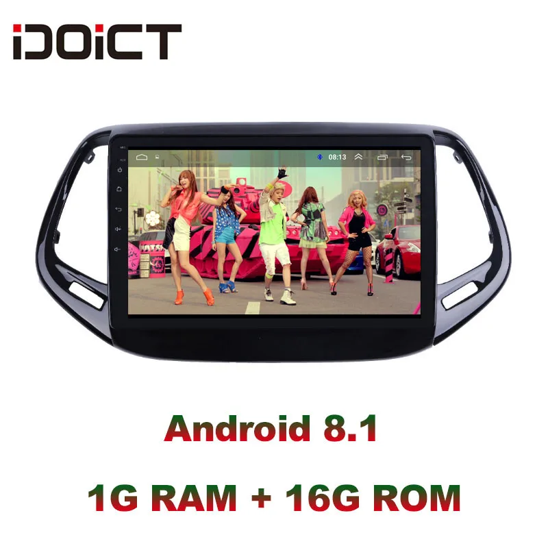 Автомобильный dvd-проигрыватель VenusSR на Android 8 1 2.5D для JEEP Compass Patriot Radio 2017 мультимедиа