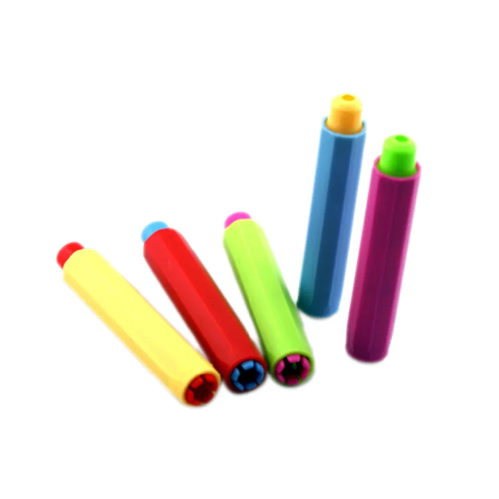 

Chalk Sleeve Holders Teaching For Children Home Education On Board Stationery Environmental Chalk Sleeve Random Color