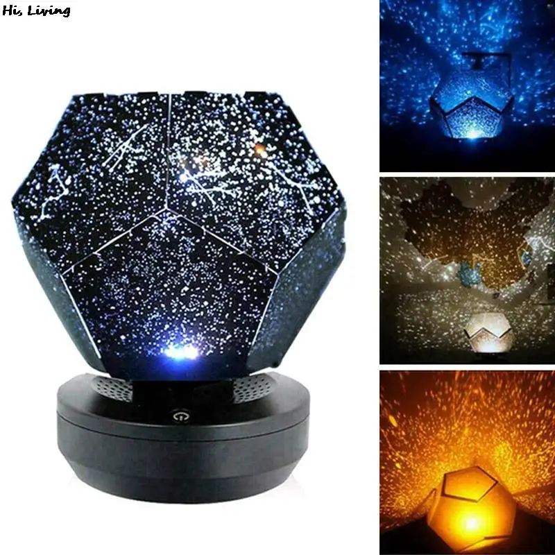 

60000 Stars Starry Sky Projector Light Remote Control Dream New Diy Assembly Home Planetarium Lamp For Child Bedroom Christmas