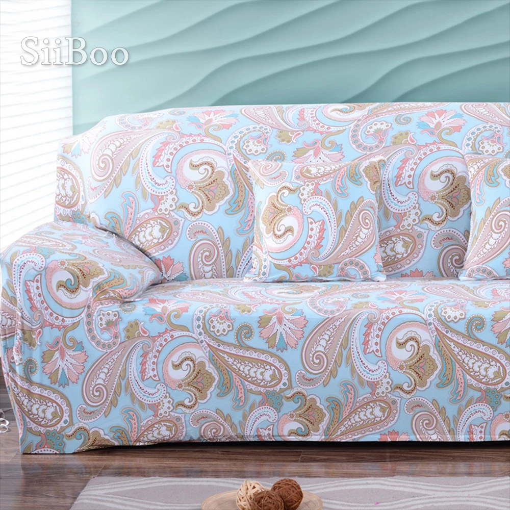 1 сиденье 2 сиденья 3 4 с цветочным принтом растягивающиеся чехлы для сидений