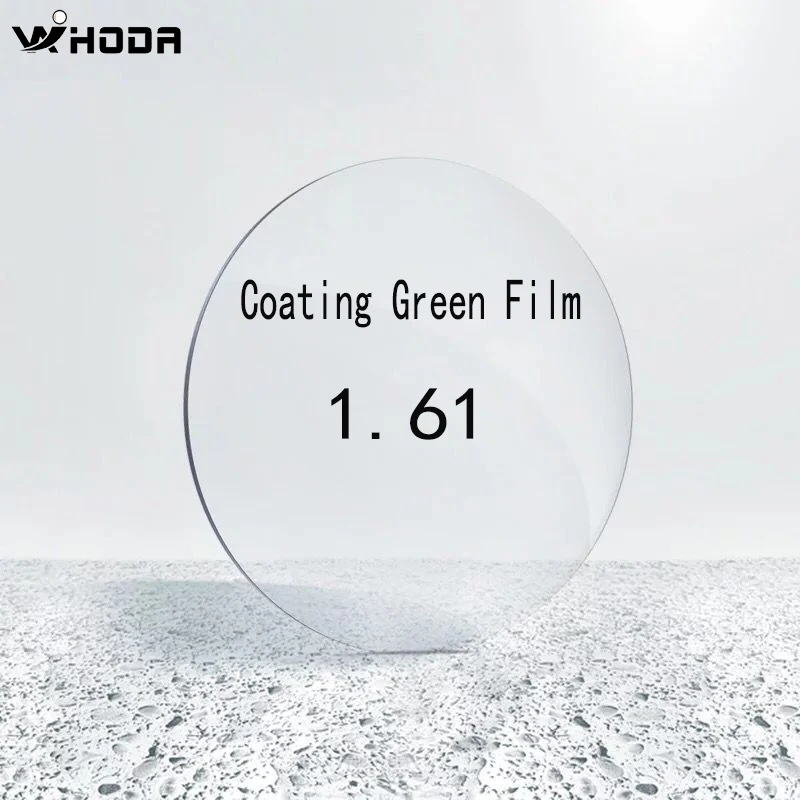 1.61 (+6.00~-8.00) Prescription CR-39 Resin Aspheric Glasses Lenses Coating Green Myopia Hyperopia Presbyopia Optical Lens L005 |