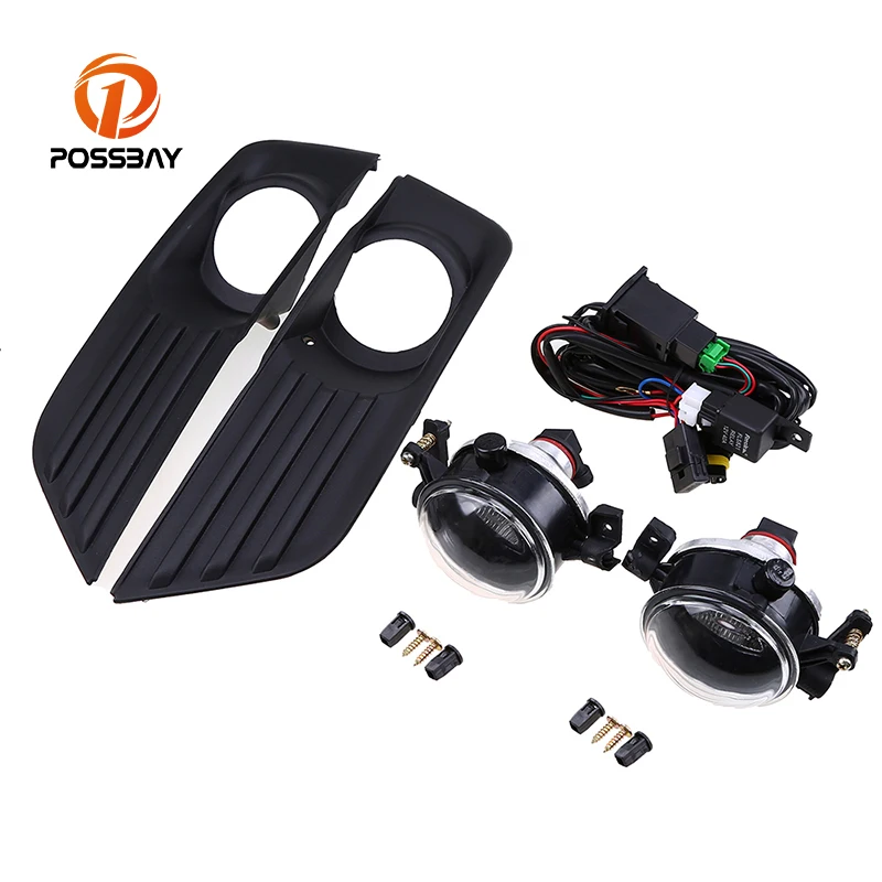 Posbay 1 комплект Автомобильные противотуманные фары H8 передняя сторона Нижний