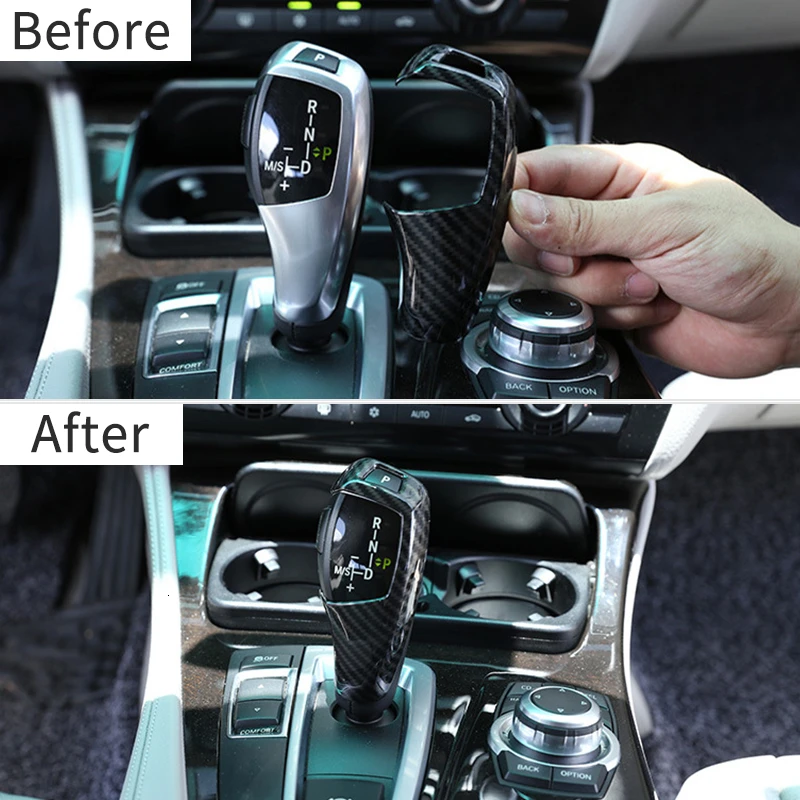 Черная задняя крышка из углеродного волокна для BMW F20 F30 F10 F32 F25 X5 F15 X6 F16 ABS