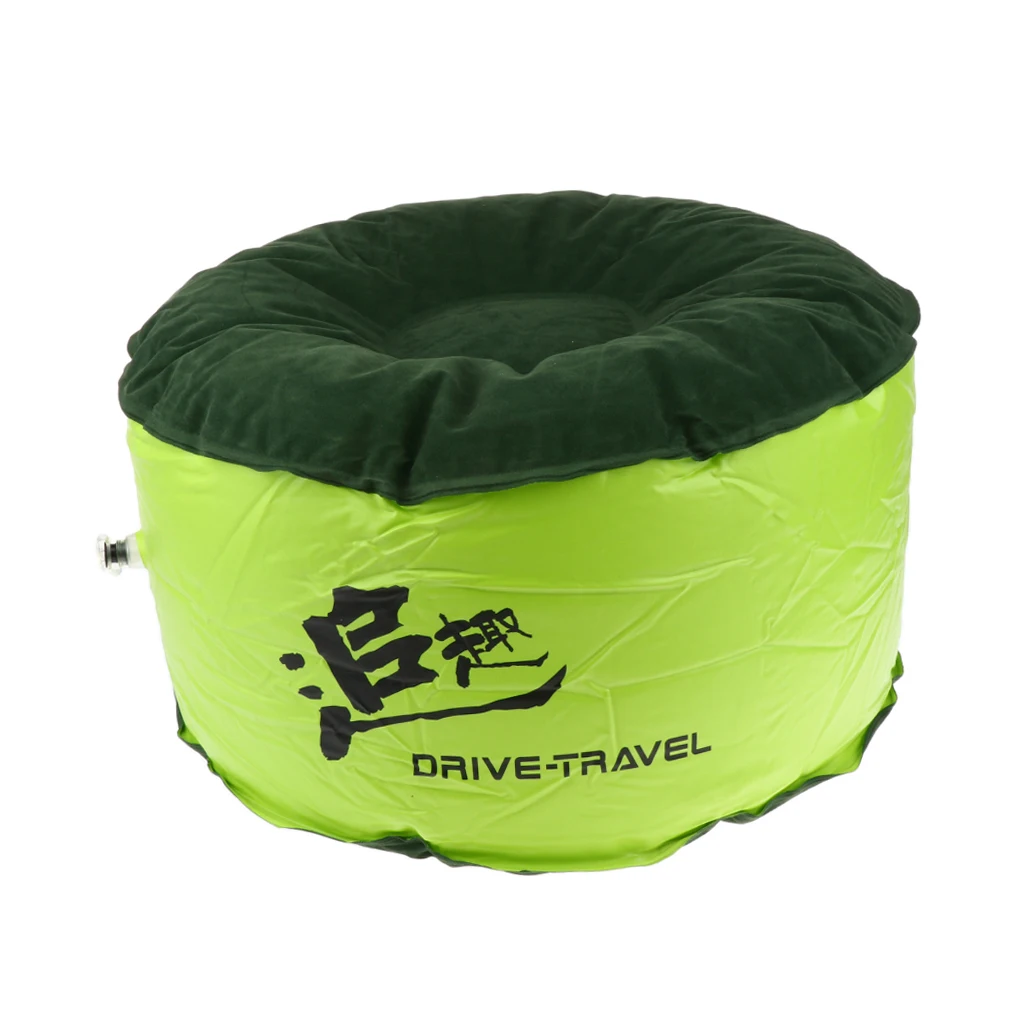 Открытый Кемпинг Надувной табурет Османской портативный воздушный стул ПВХ