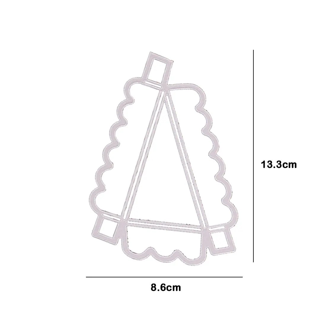 2 шт./компл. металлическая высекальная штамповка сделай сам Подарочная коробка