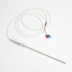 -200-421  pt100 термостойкость Высокая точность анти-высокая температура PT100 датчик температуры M8 Резьбовая проволока 1 м 2 м 3 м 5 м