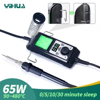 yihua 908d ii temperature adjustable soldering iron station removable stand portable electronic soldering iron free shipping
