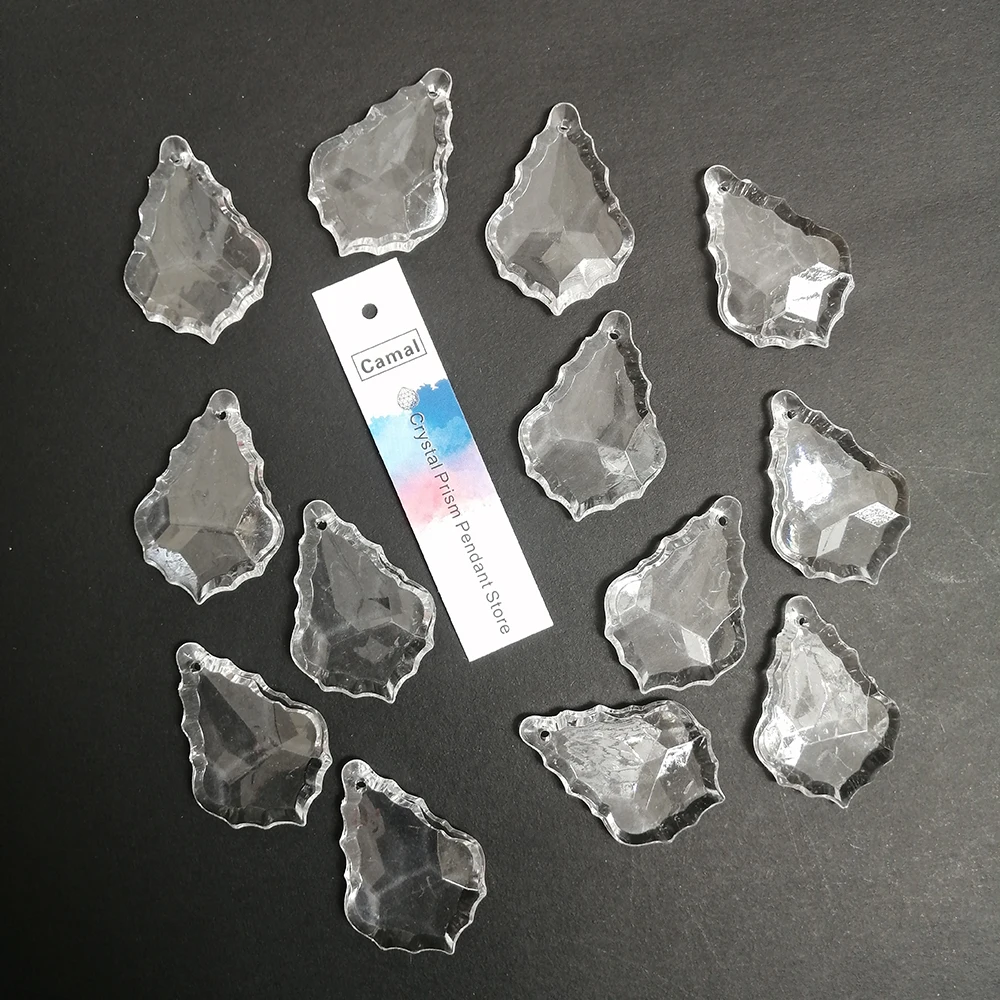 60 шт. акриловая подвесная люстра в виде кленового листа 37 мм|Украшения своими