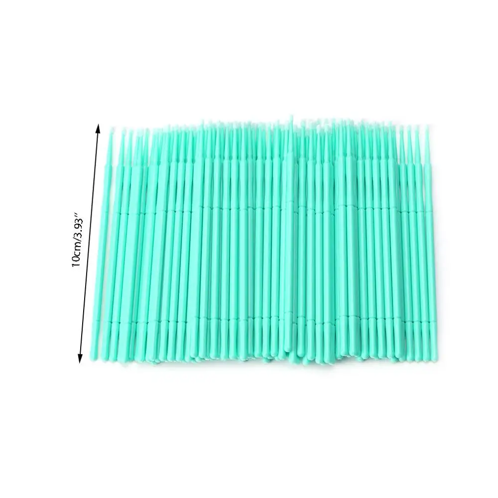 

100Pcs Disposable Individual Lash Removing Micro Brush Eyelash Extension Tools