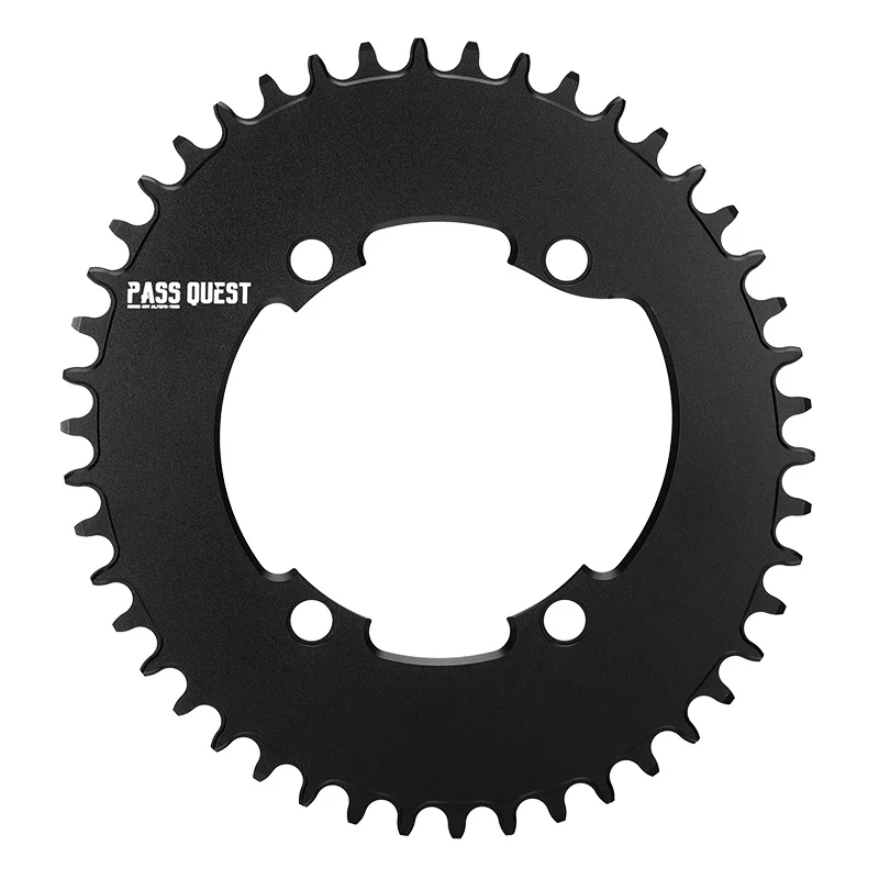

PASS QUEST R9100 OVAL Road Bike Chain Crankshaft Closed disk 110BCD 58T Narrow Wide Chainring For R7000/R8000/DA9100