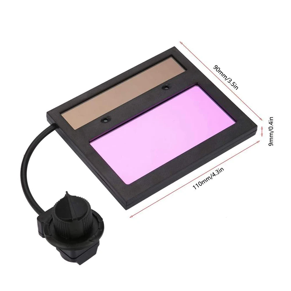 

Stock Solar Auto Welding Filter Mask/Helmet/Welder Cap/Welding Lens/Eye Mask Filter/Lens For Welding Machine/Plasma Cutting Tool