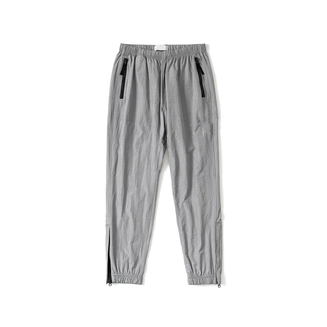 

21ss Summer Men's Tooling Style Metal Nylon Sports Sweat Pants Jogger
