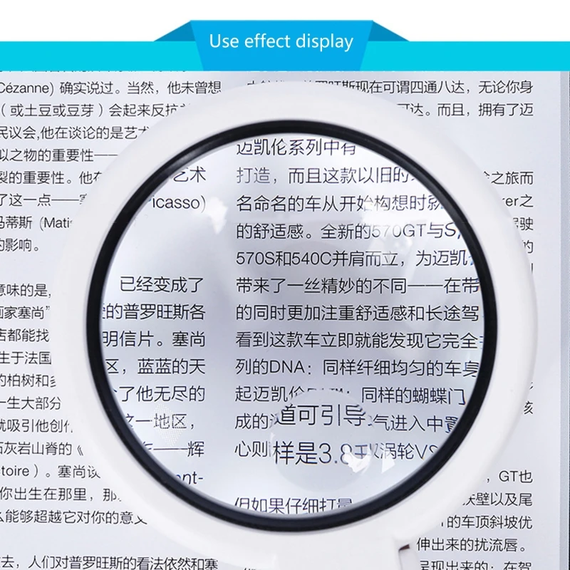 

5X 11X Handheld Folding Lamp Loupe Magnifier Reading Portable with 8 LED Lights Dropshipping