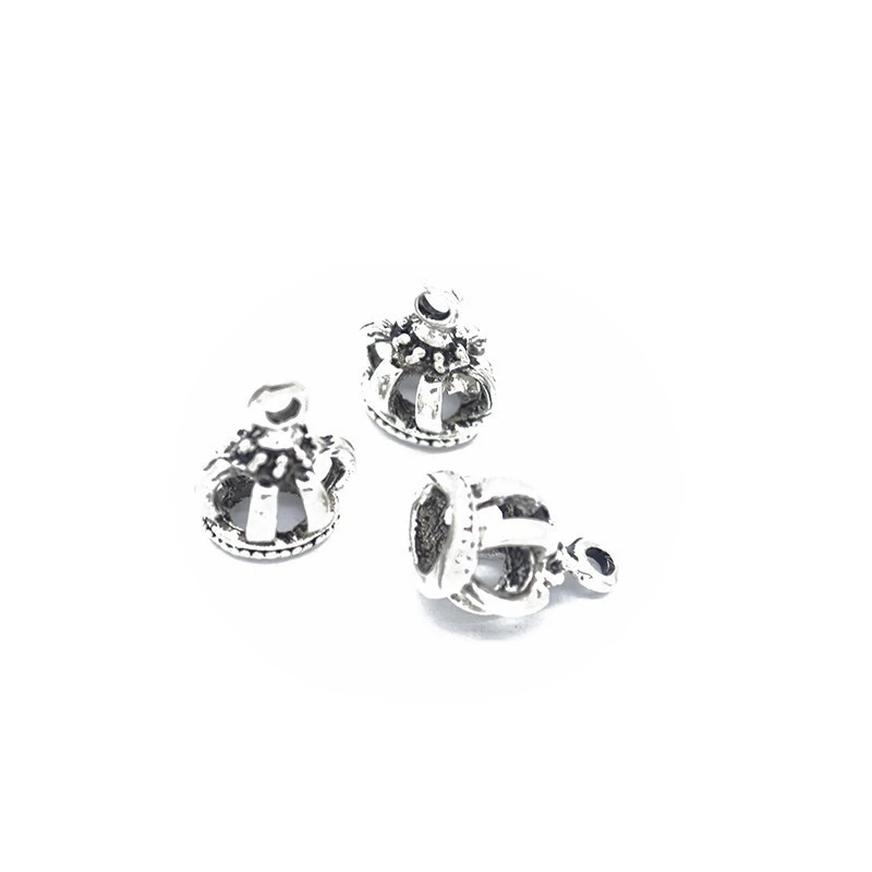 

20pcs Charms Crown 14x9mm DIY Jewelry Making Pendant Fit Earring Necklace Bracelet Handcraft